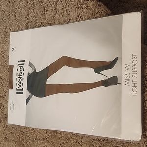 Wolford size XL Miss W 40 Costa Brava Tights Nylons NWT